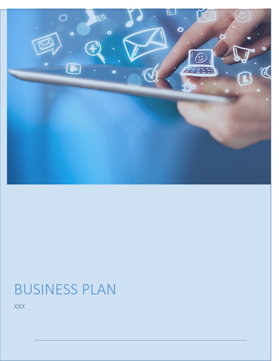 Business plan for online company